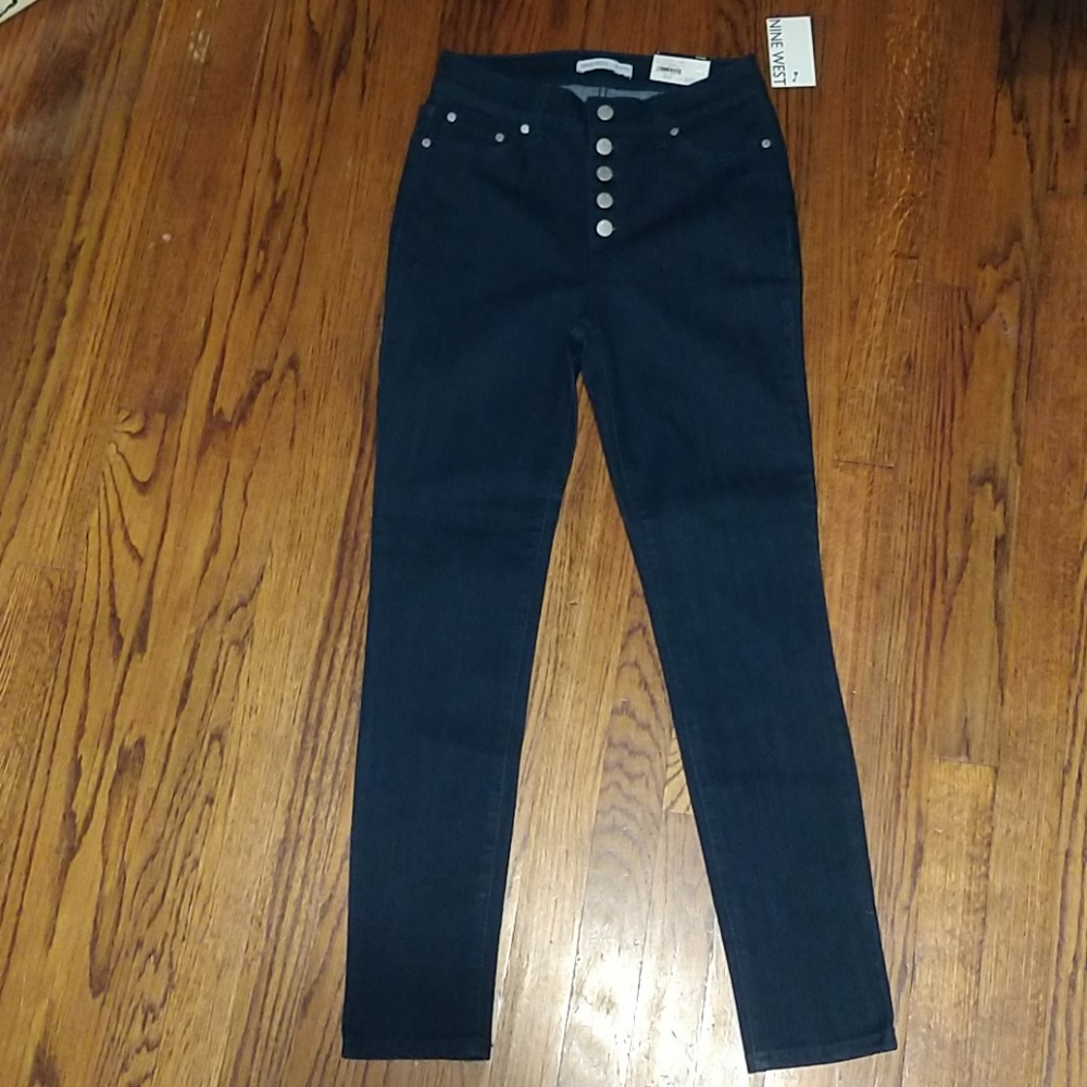 Nine West Skinny high rise jeans